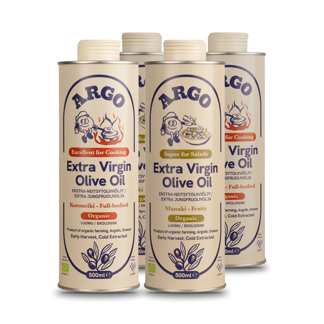 Argo 4-pack, kaksi Koroneikia ja kaksi Manakia, 500 ml tölkit