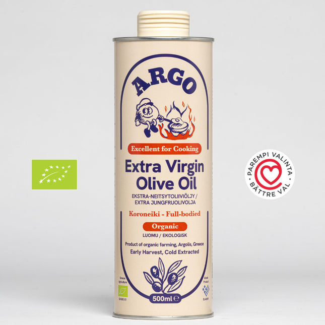 Argo - Koroneiki (500ml) 100% ekologisk EVOO